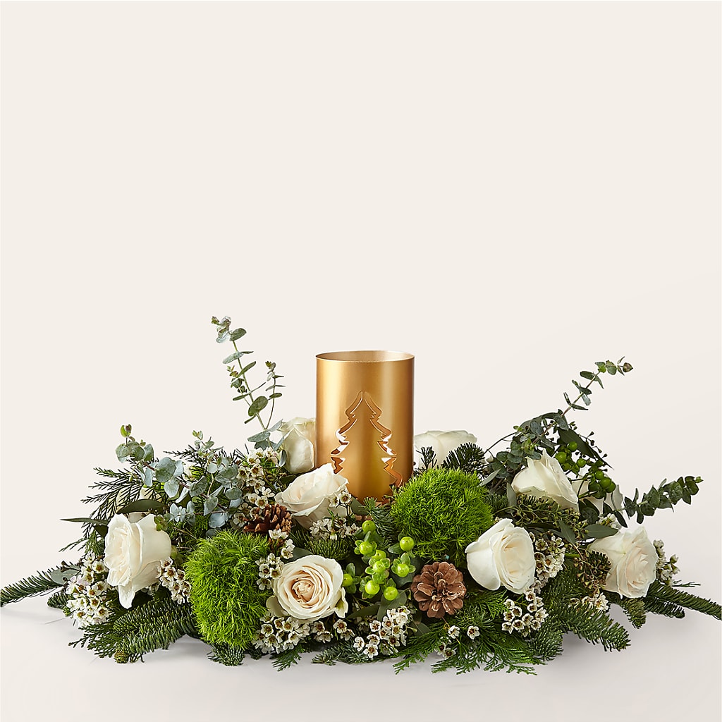 Chestnuts Roasting Centerpiece – CHESAPEAKE FLORAL & GIFTS, Chesapeake VA