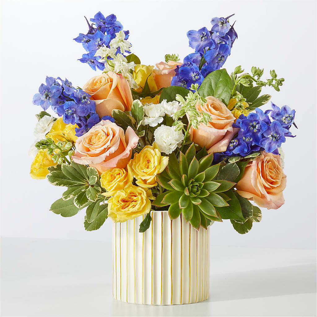 Cobalt Reverie Bouquet – CHESAPEAKE FLORAL & GIFTS, Chesapeake VA