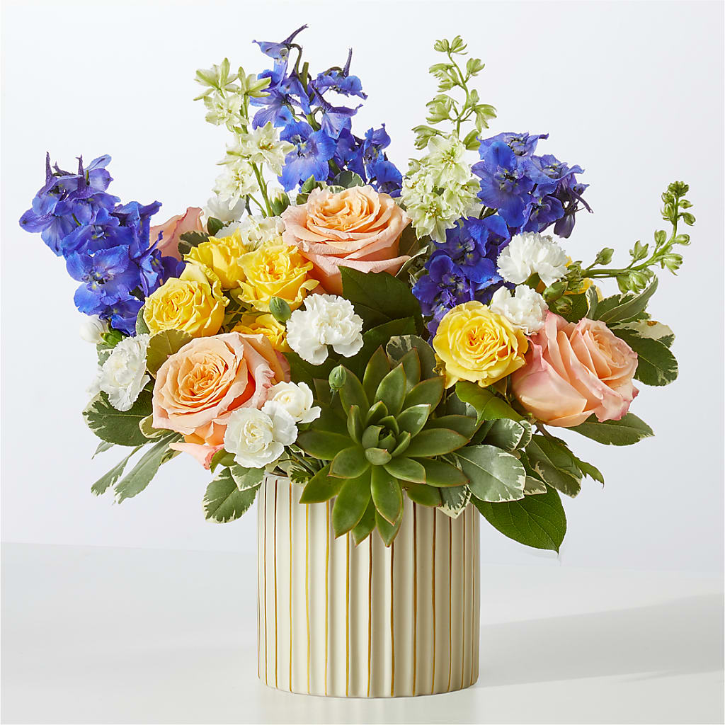 Cobalt Reverie Bouquet – CHESAPEAKE FLORAL & GIFTS, Chesapeake VA