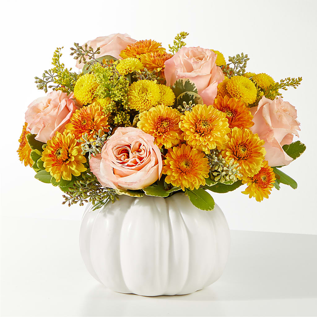 Peachy Pumpkin – CHESAPEAKE FLORAL & GIFTS, Chesapeake VA
