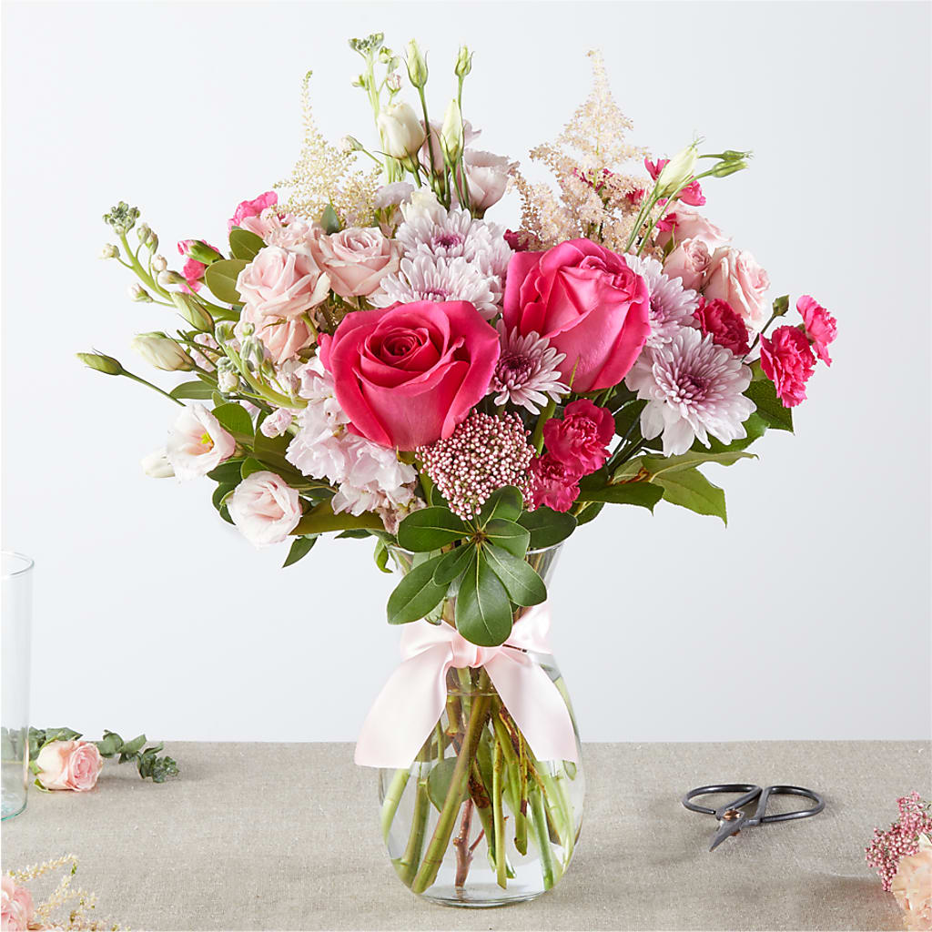 Pink Ribbon - A Florist Original – CHESAPEAKE FLORAL & GIFTS, Chesapeake VA