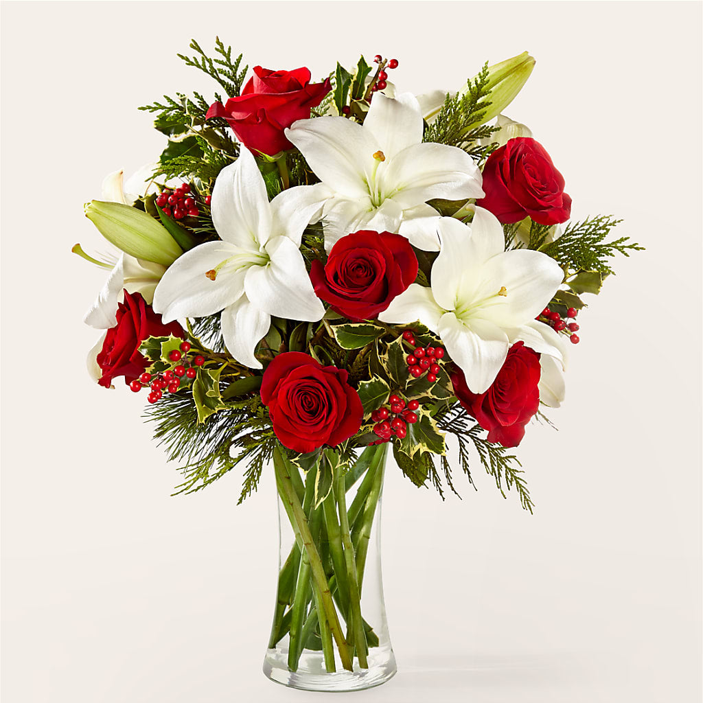 Sparkling Snowflakes Bouquet – CHESAPEAKE FLORAL & GIFTS, Chesapeake VA