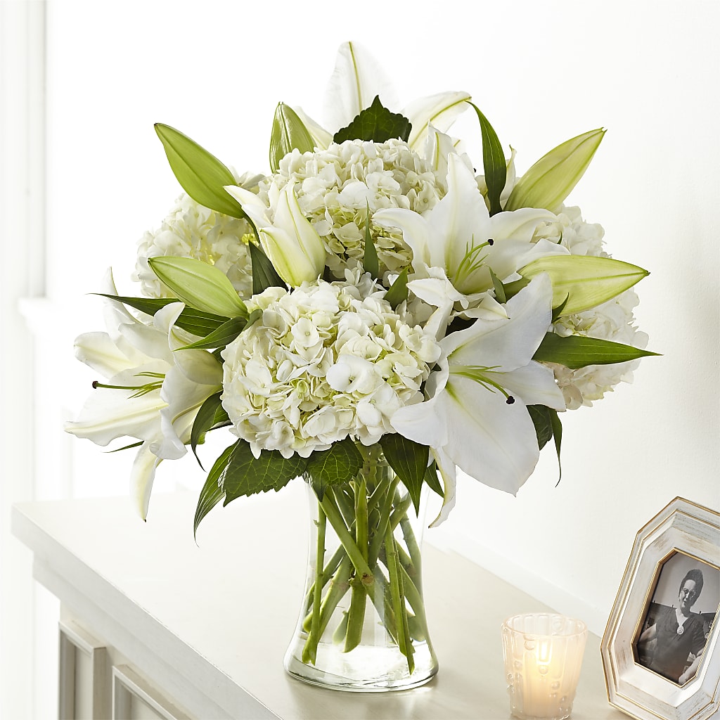Compassionate Lily Bouquet – CHESAPEAKE FLORAL & GIFTS, Chesapeake VA
