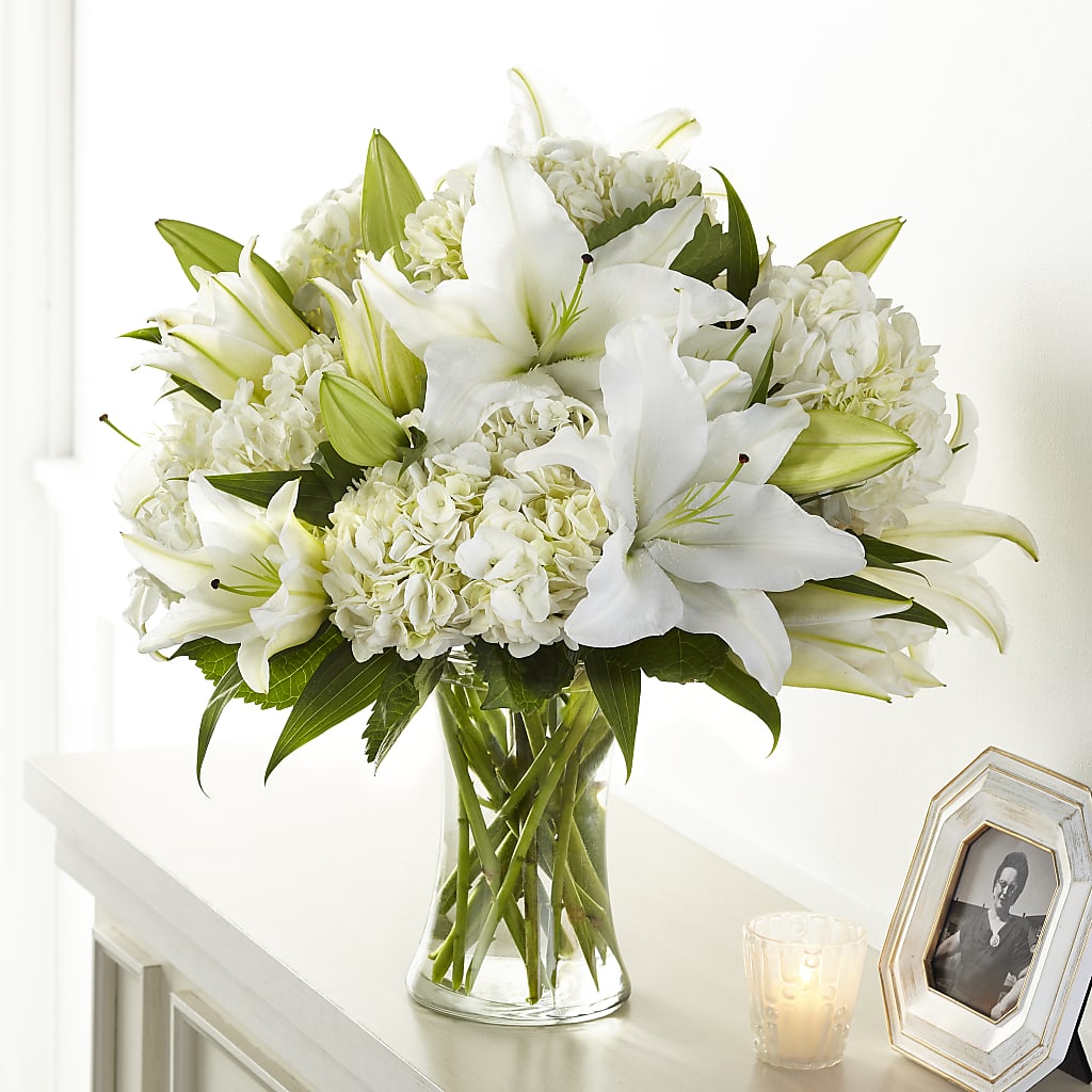 Compassionate Lily Bouquet – CHESAPEAKE FLORAL & GIFTS, Chesapeake VA