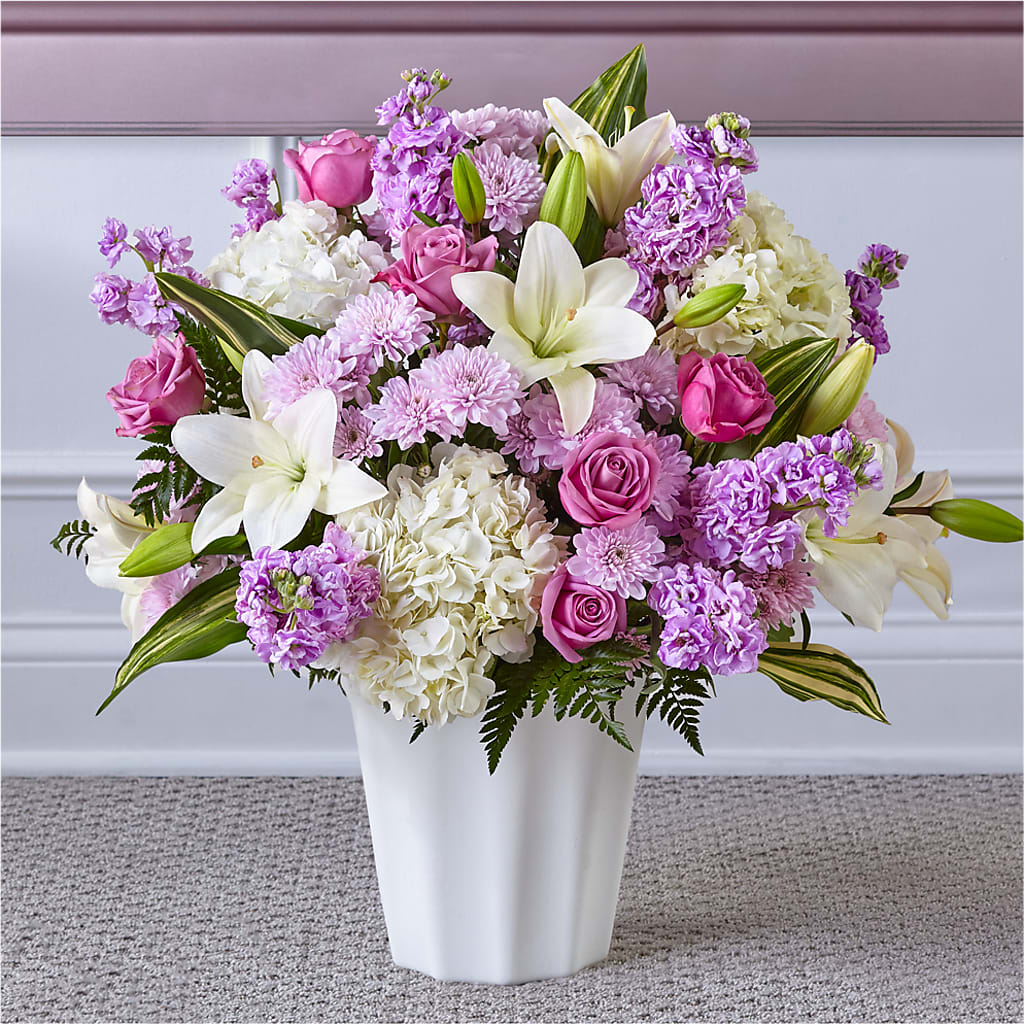 Heaven Sent Floor Basket – CHESAPEAKE FLORAL & GIFTS, Chesapeake VA