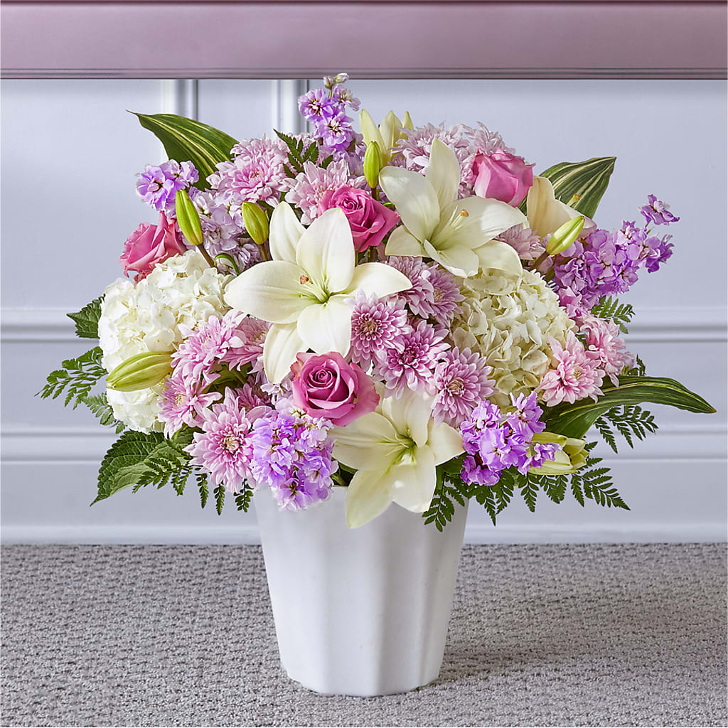 Heaven Sent Floor Basket – CHESAPEAKE FLORAL & GIFTS, Chesapeake VA