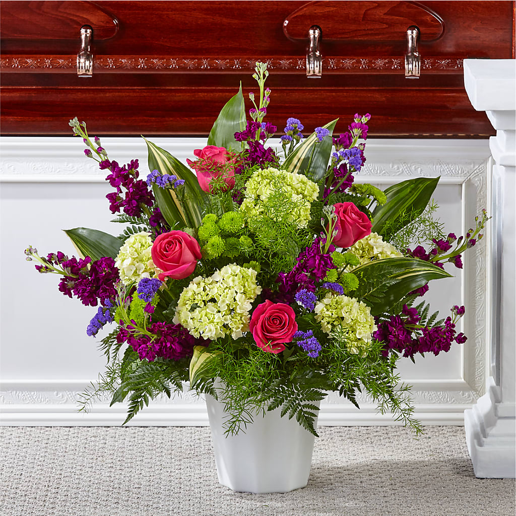 Beautiful Horizons Floor Basket – CHESAPEAKE FLORAL & GIFTS, Chesapeake VA