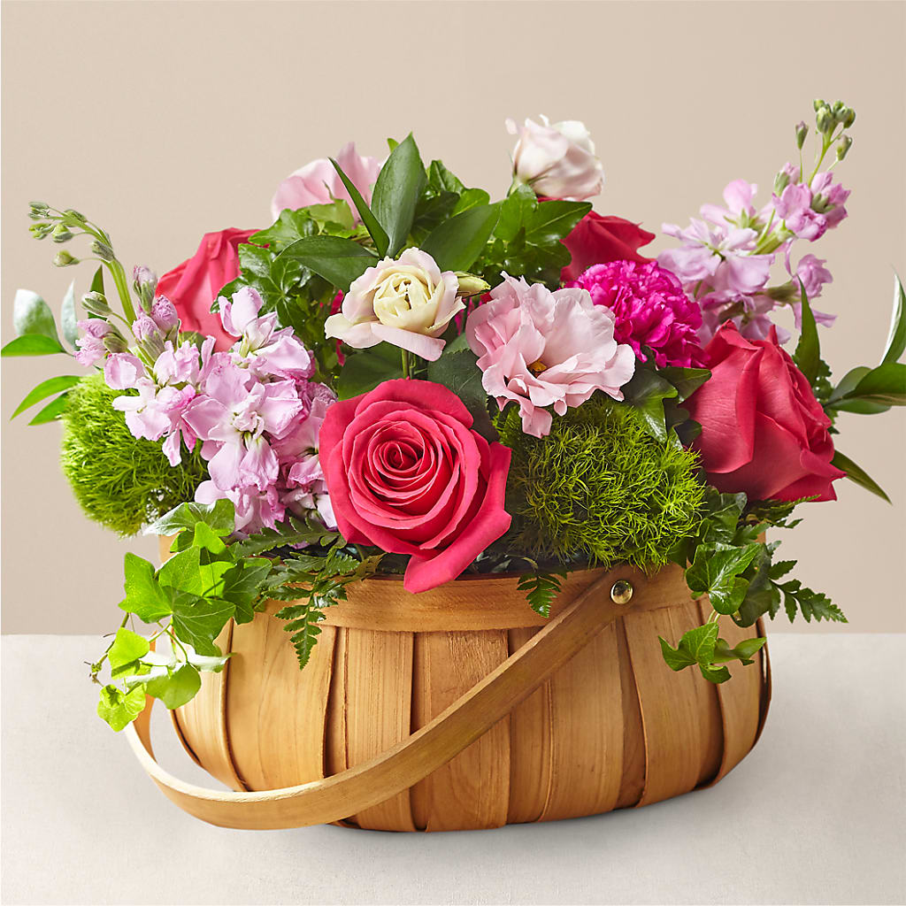 Radiance in Bloom Basket – CHESAPEAKE FLORAL & GIFTS, Chesapeake VA