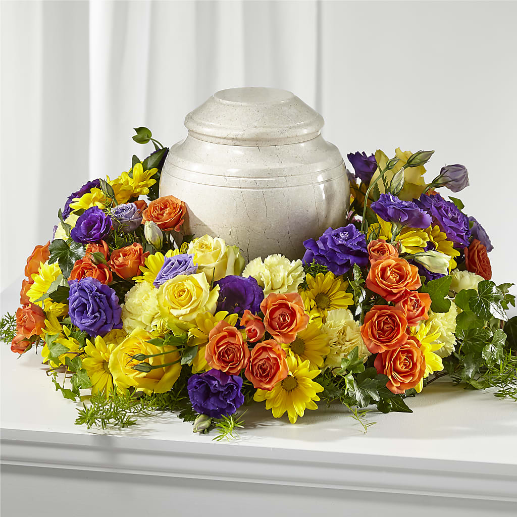 Blossoms of Remembrance Cremation Adornment – CHESAPEAKE FLORAL & GIFTS, Chesapeake VA