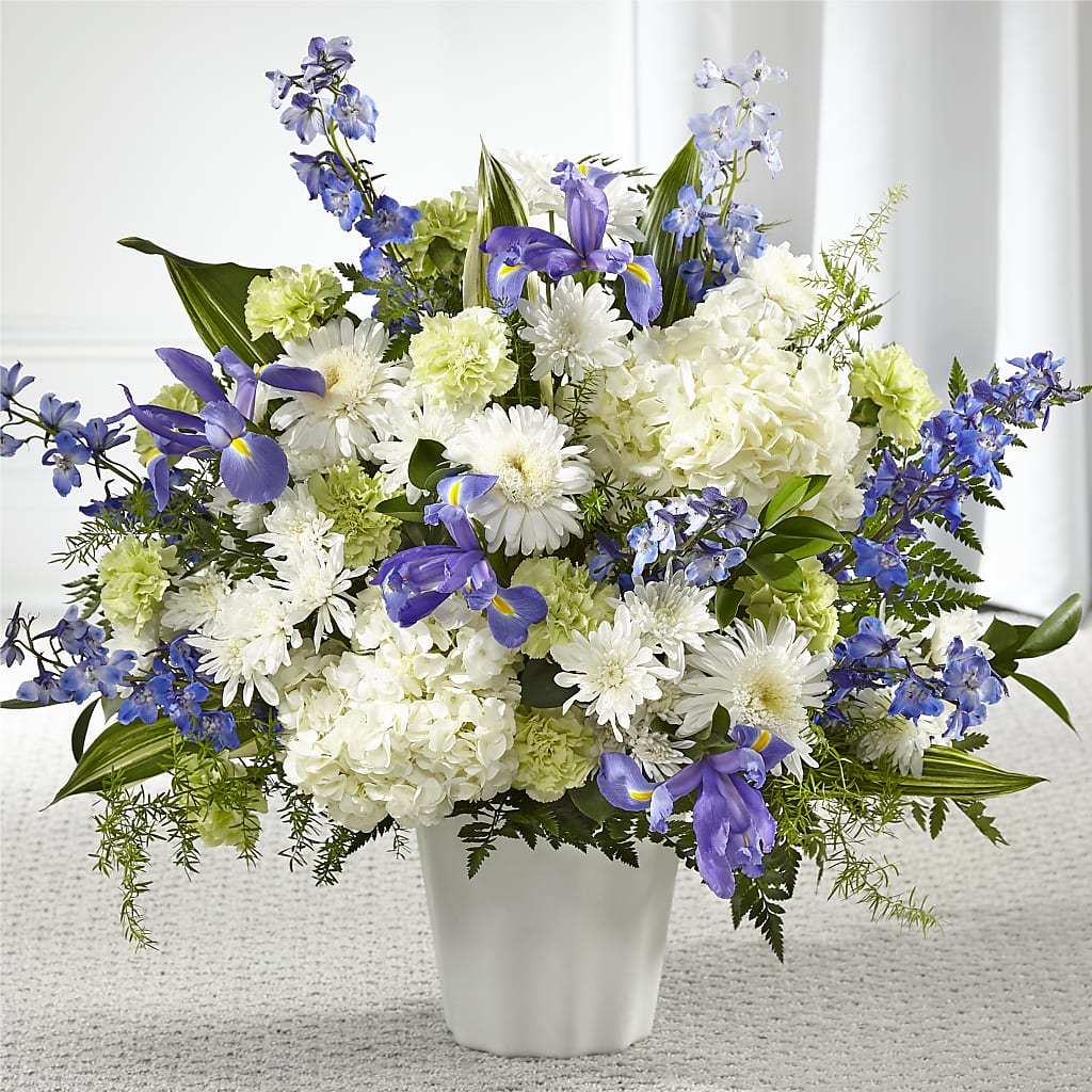 Soft Serenity Floor Basket – CHESAPEAKE FLORAL & GIFTS, Chesapeake VA