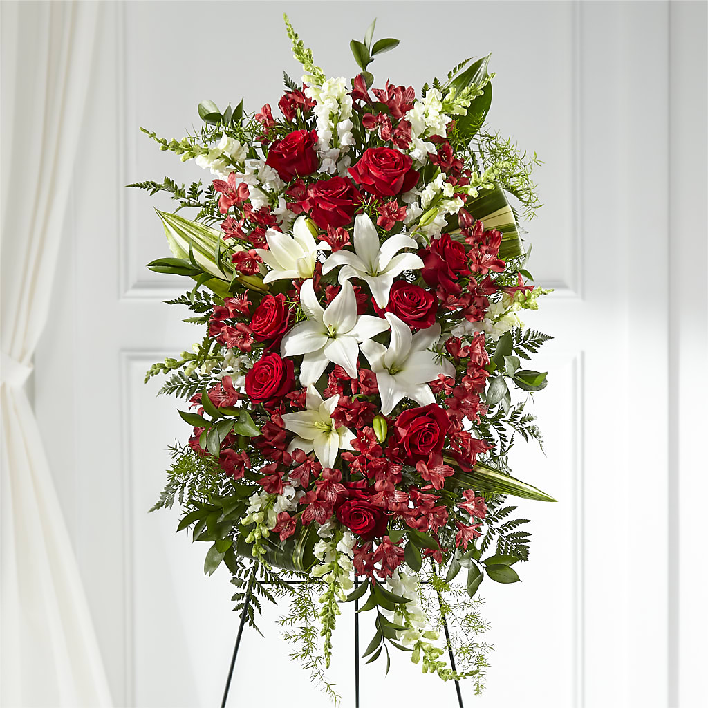 Everlasting Memory Standing Spray – CHESAPEAKE FLORAL & GIFTS, Chesapeake VA