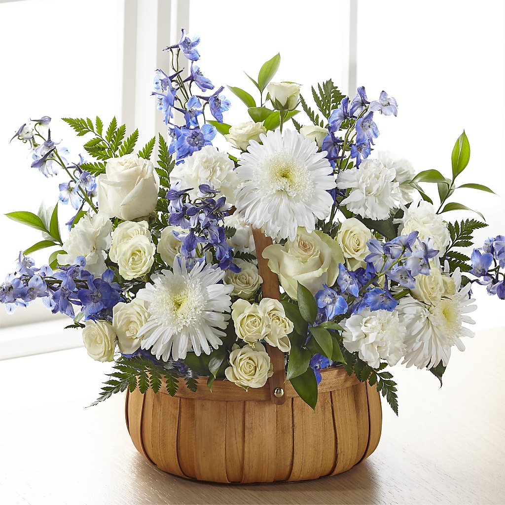 Harmony & Grace Basket – CHESAPEAKE FLORAL & GIFTS, Chesapeake VA