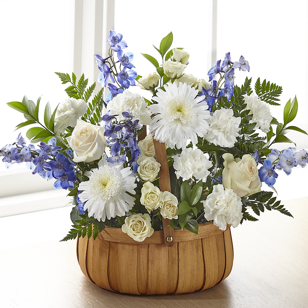 Harmony & Grace Basket – CHESAPEAKE FLORAL & GIFTS, Chesapeake VA