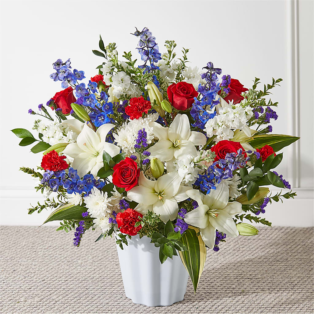 Consoled Floor Basket – CHESAPEAKE FLORAL & GIFTS, Chesapeake VA
