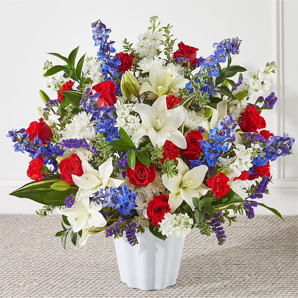 Consoled Floor Basket – CHESAPEAKE FLORAL & GIFTS, Chesapeake VA