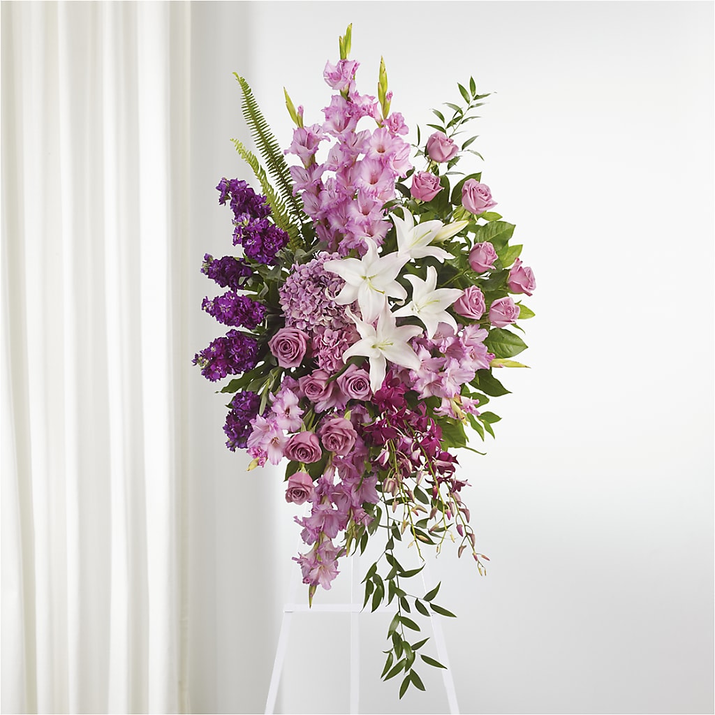 Never Alone Standing Spray – CHESAPEAKE FLORAL & GIFTS, Chesapeake VA