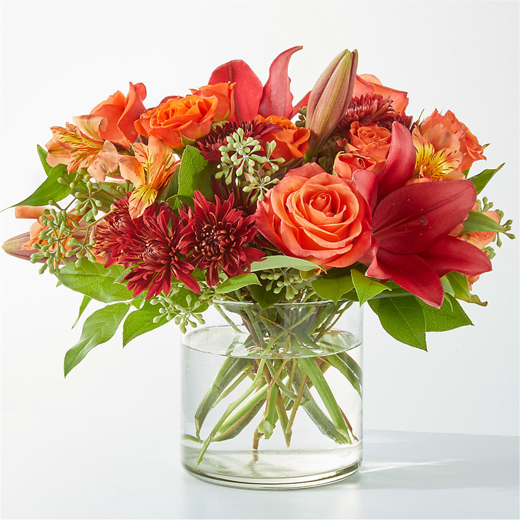 Crimson Leaves Bouquet – CHESAPEAKE FLORAL & GIFTS, Chesapeake VA