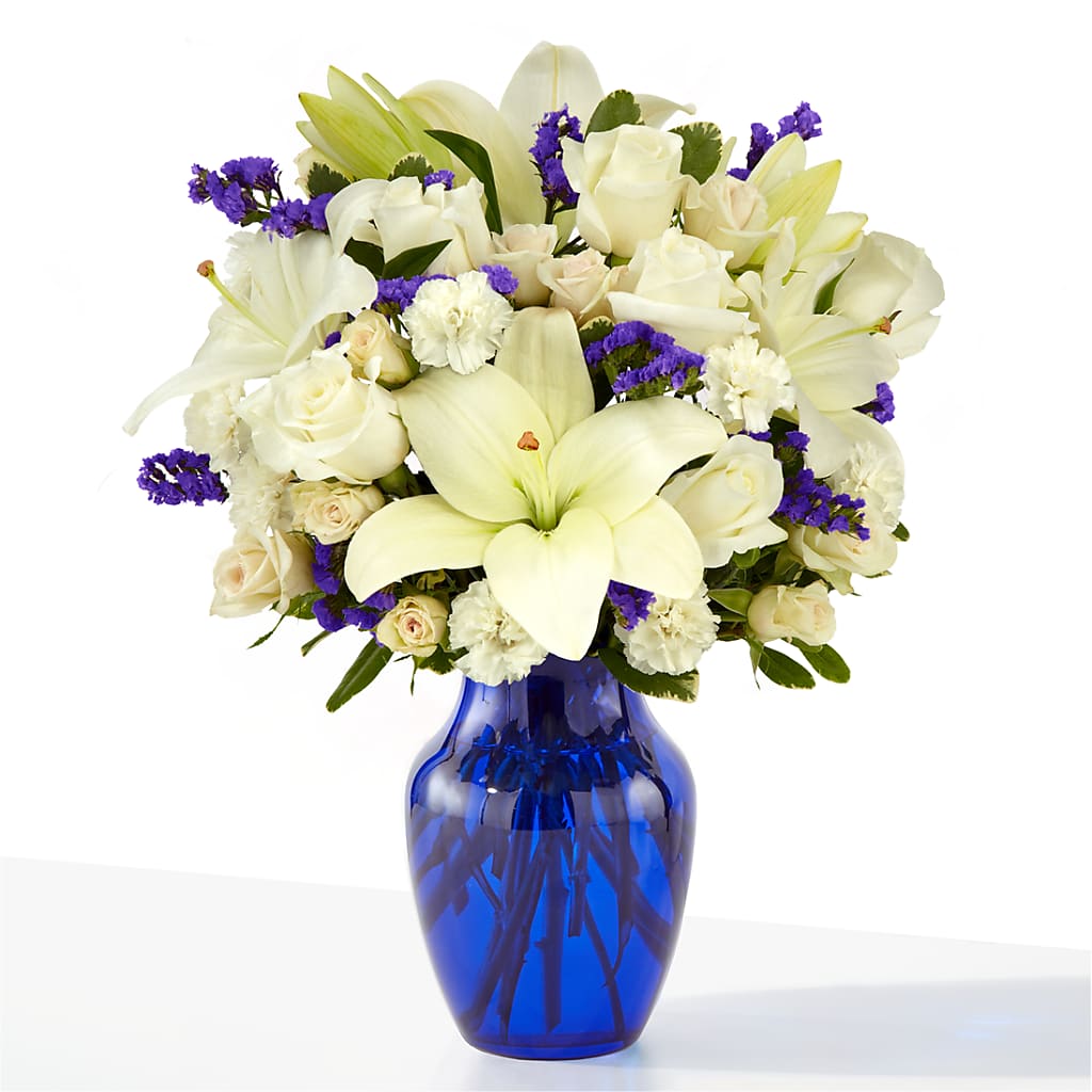 Sapphire Rush Bouquet – CHESAPEAKE FLORAL & GIFTS, Chesapeake VA