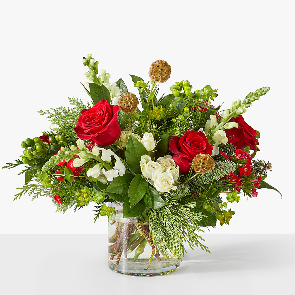 Deck the Halls Bouquet – CHESAPEAKE FLORAL & GIFTS, Chesapeake VA