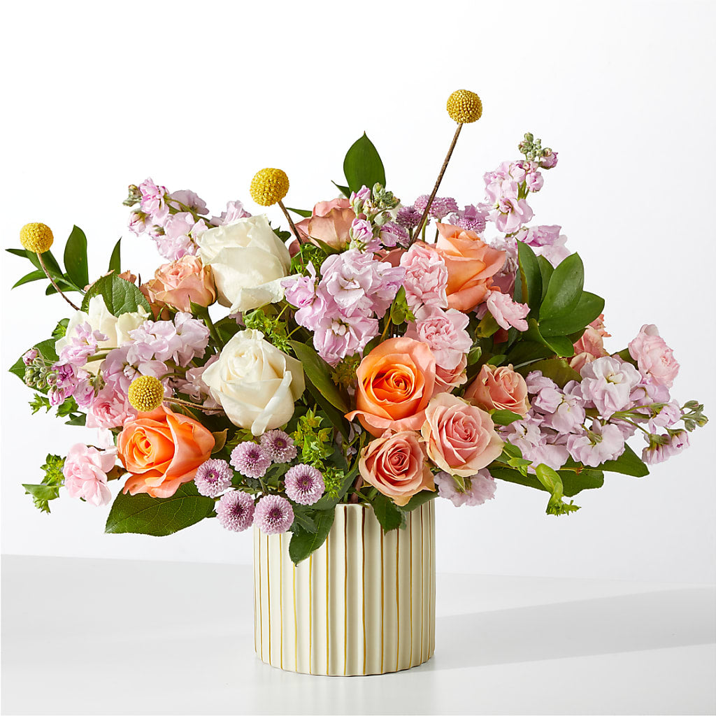 French Market Bouquet with Ivory Vase – CHESAPEAKE FLORAL & GIFTS, Chesapeake VA