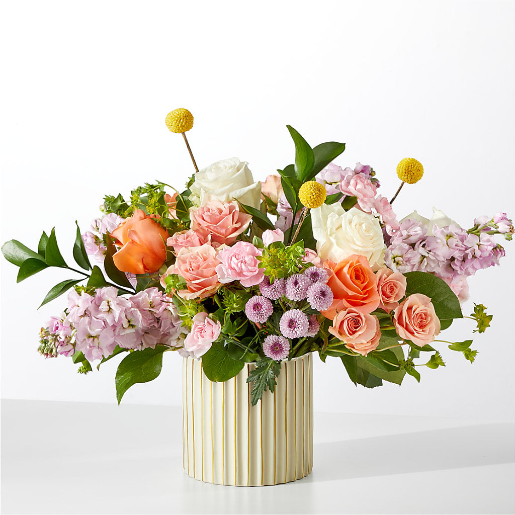 French Market Bouquet with Ivory Vase – CHESAPEAKE FLORAL & GIFTS, Chesapeake VA