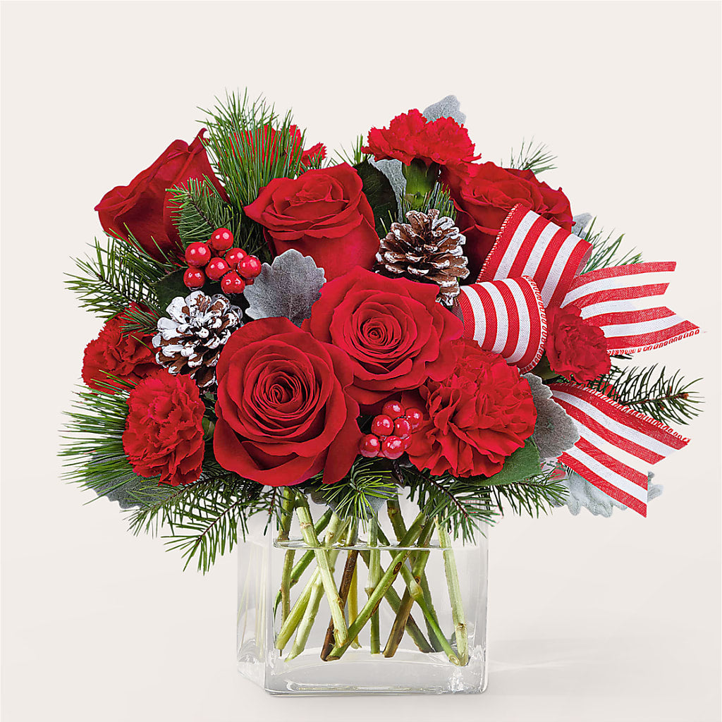 Baking Spirits Bright Bouquet – CHESAPEAKE FLORAL & GIFTS, Chesapeake VA