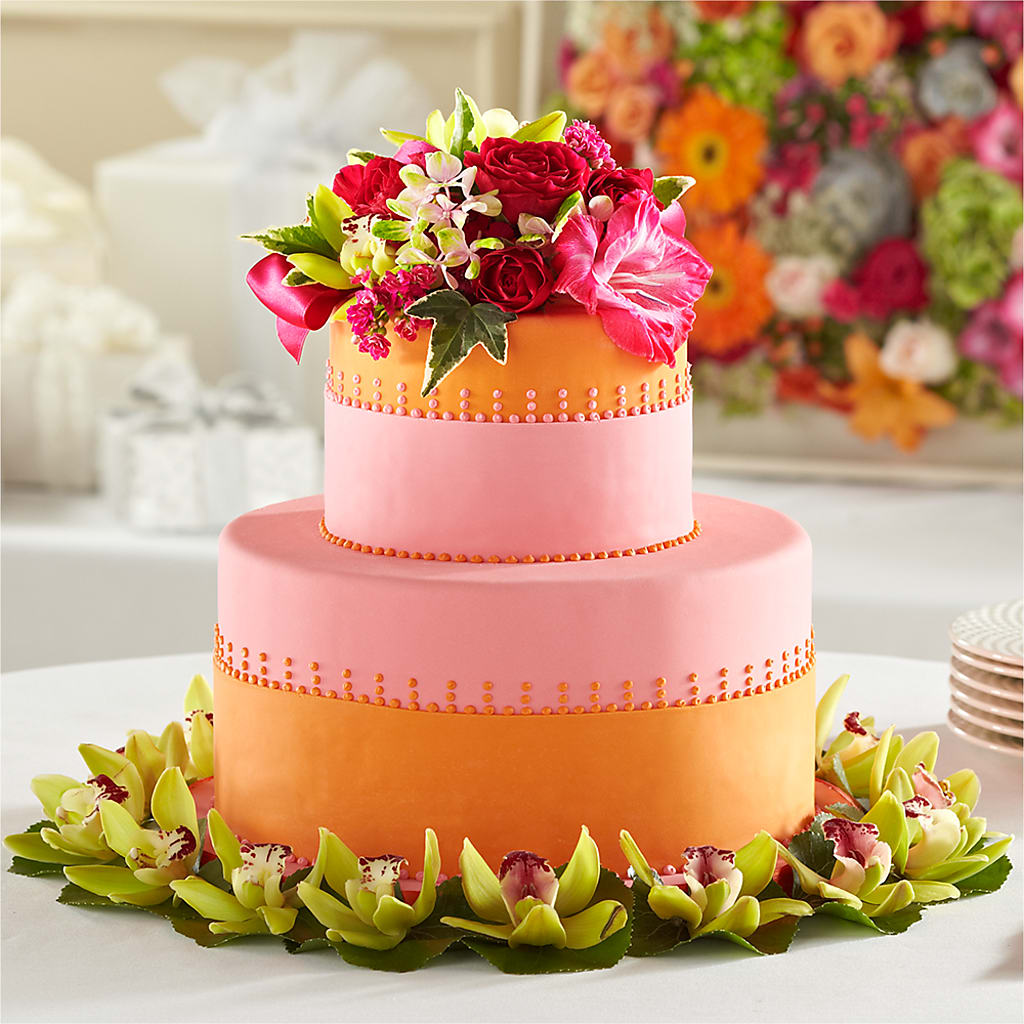 Sweet Citrus Cake Decor – CHESAPEAKE FLORAL & GIFTS, Chesapeake VA