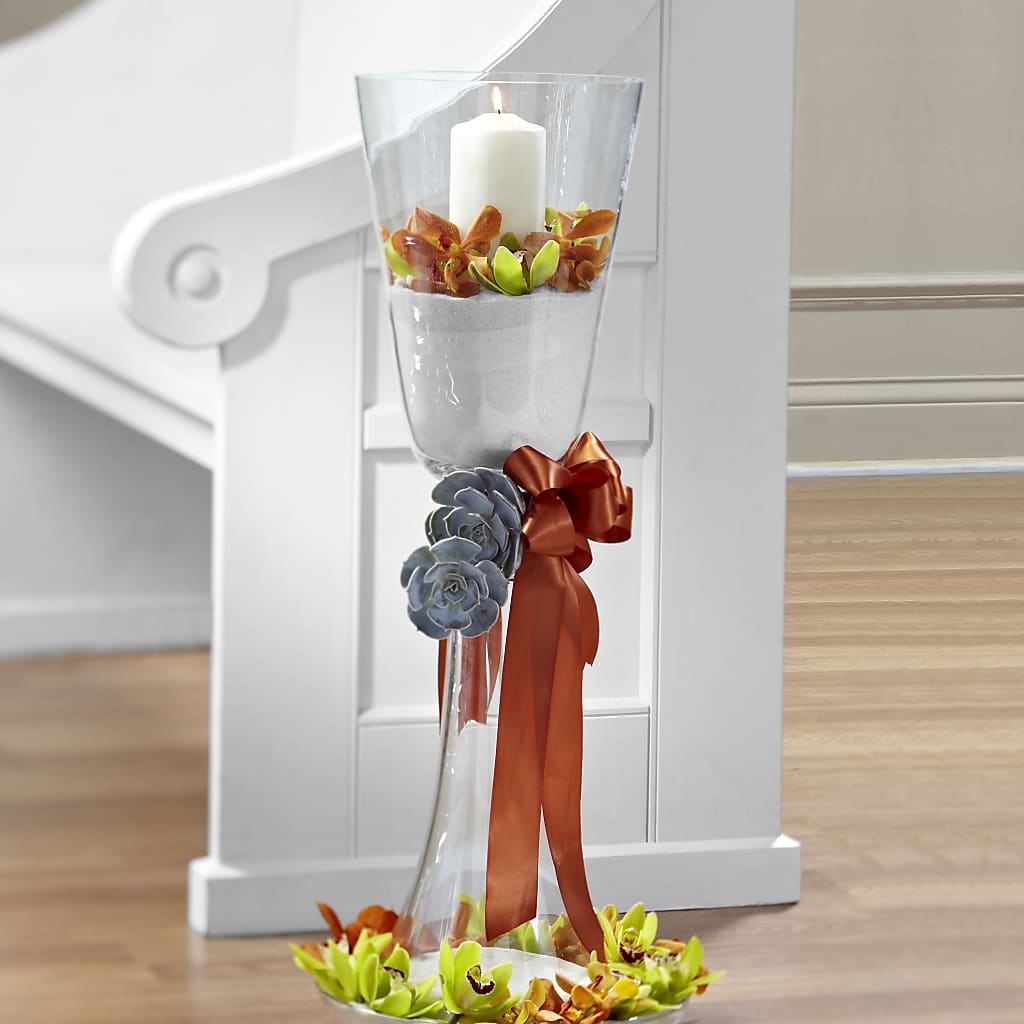 Matrimony Pew Decor – CHESAPEAKE FLORAL & GIFTS, Chesapeake VA