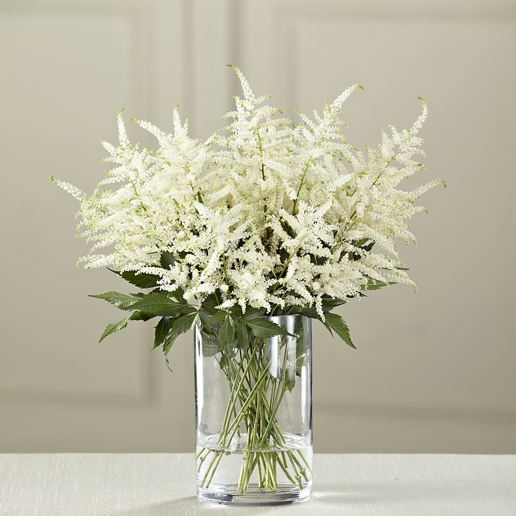 White Astilbe Bouquet – CHESAPEAKE FLORAL & GIFTS, Chesapeake VA