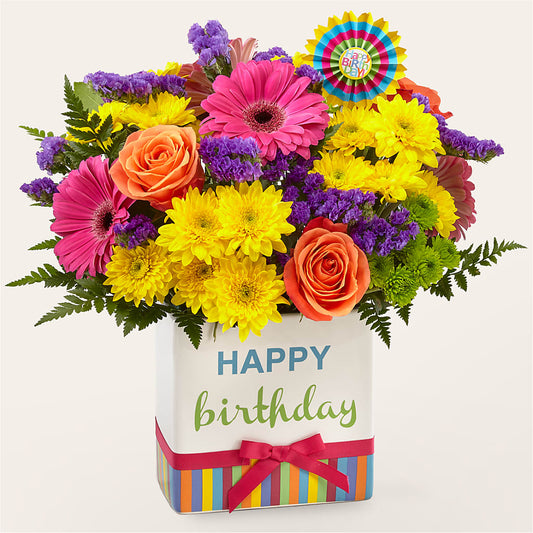 Birthday Brights Bouquet – CHESAPEAKE FLORAL & GIFTS, Chesapeake VA