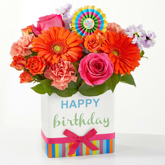 Birthday Surprise Bouquet – CHESAPEAKE FLORAL & GIFTS, Chesapeake VA