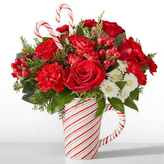 Peppermint Swirl Mug – CHESAPEAKE FLORAL & GIFTS, Chesapeake VA
