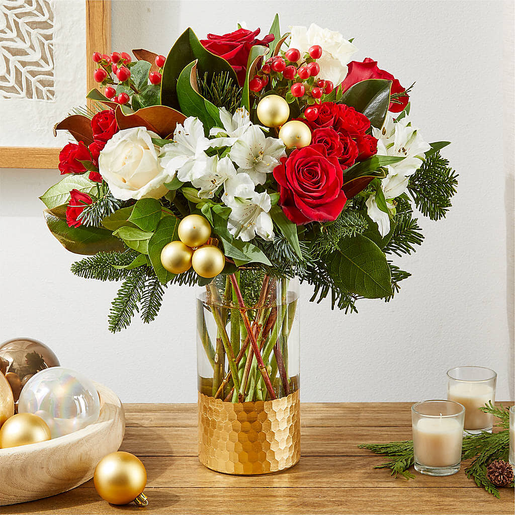 Joy & Jolly Bouquet – CHESAPEAKE FLORAL & GIFTS, Chesapeake VA