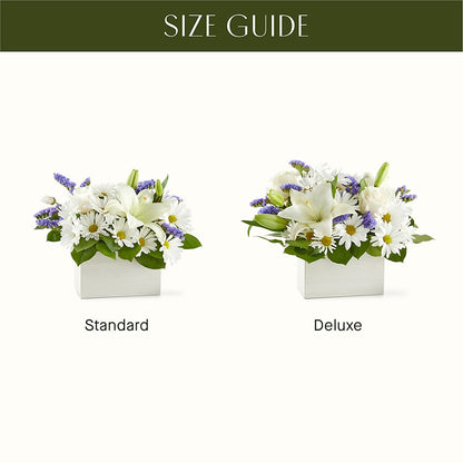 Beyond Blue Box Bouquet – CHESAPEAKE FLORAL & GIFTS, Chesapeake VA