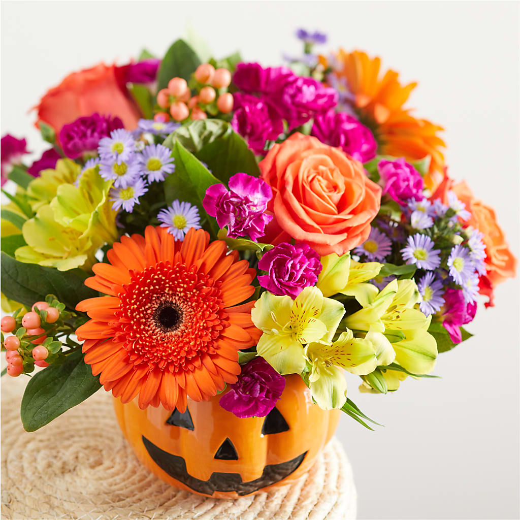 Tricks & Treats Pumpkin – CHESAPEAKE FLORAL & GIFTS, Chesapeake VA