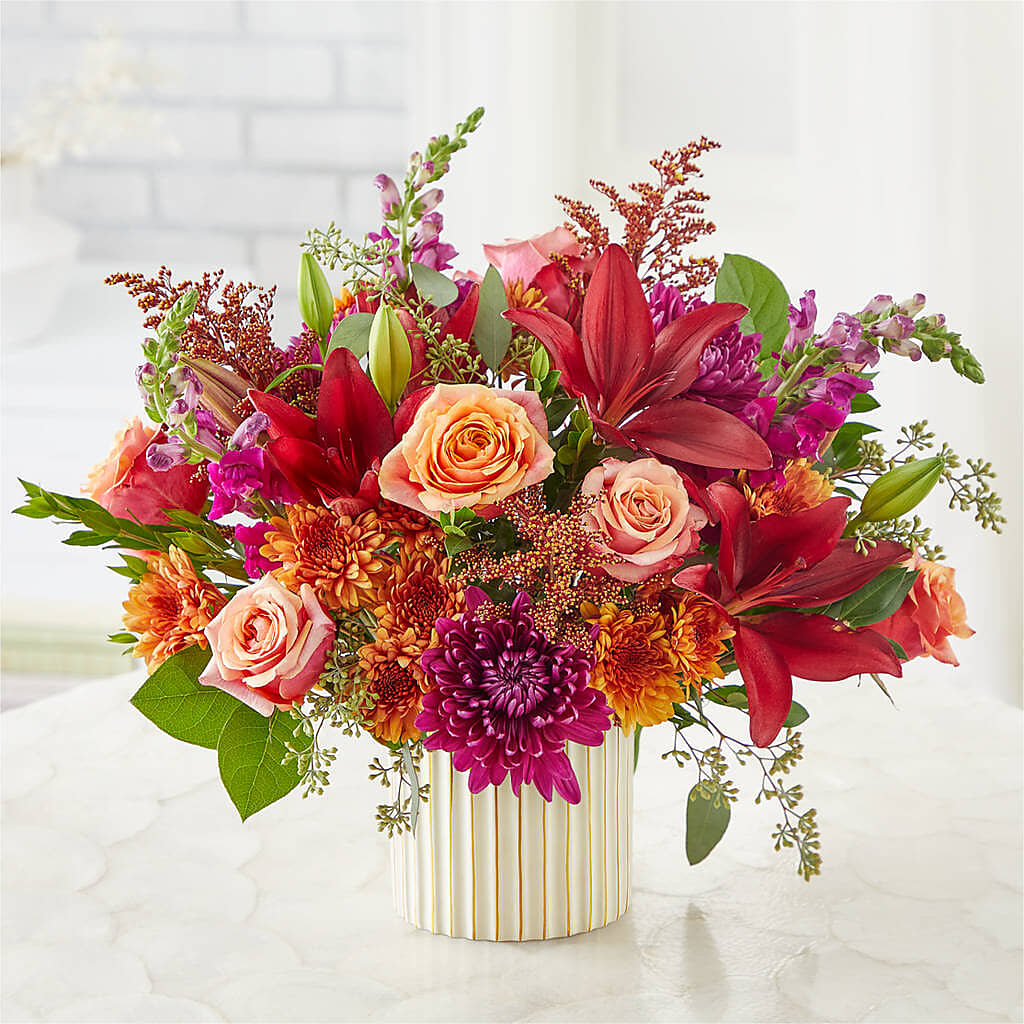 Burgundy Landscape Bouquet – CHESAPEAKE FLORAL & GIFTS, Chesapeake VA