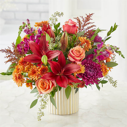 Burgundy Landscape Bouquet – CHESAPEAKE FLORAL & GIFTS, Chesapeake VA
