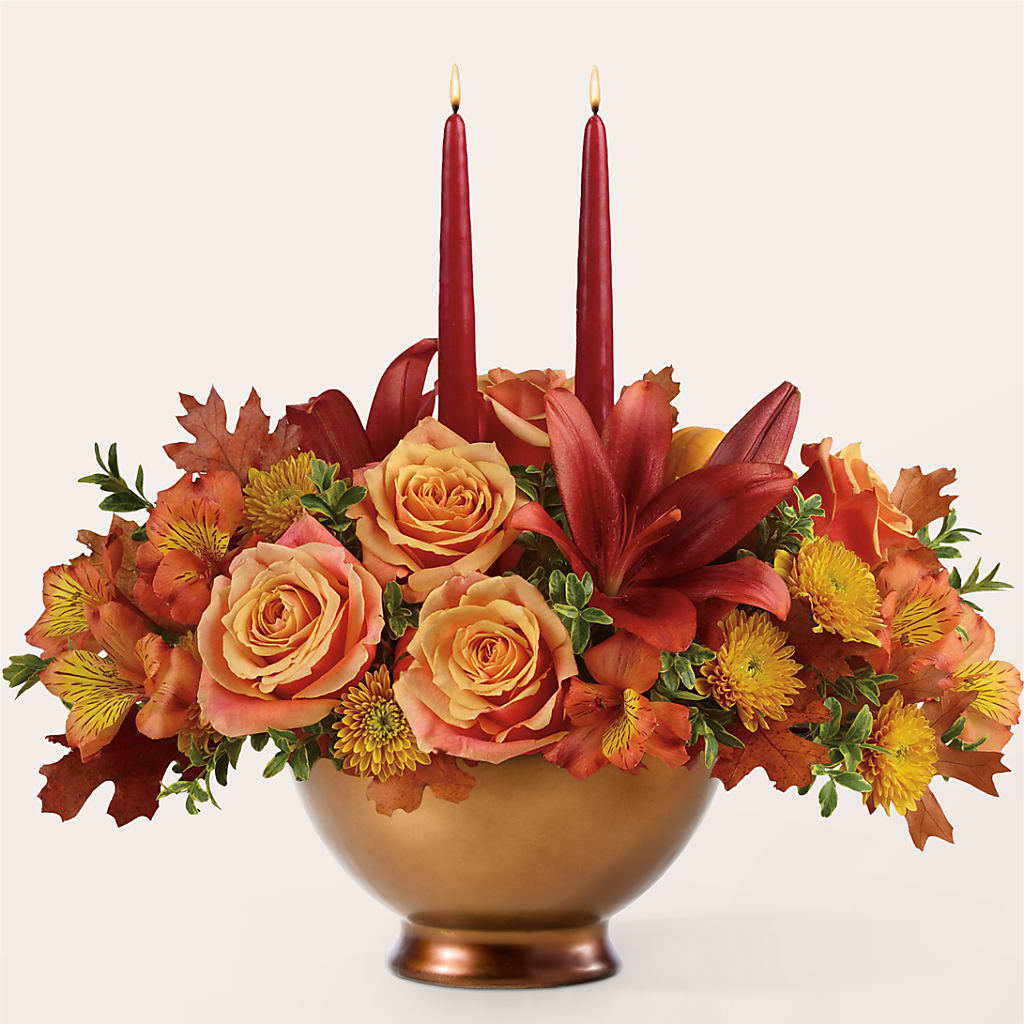 Harvest Table Centerpiece – CHESAPEAKE FLORAL & GIFTS, Chesapeake VA