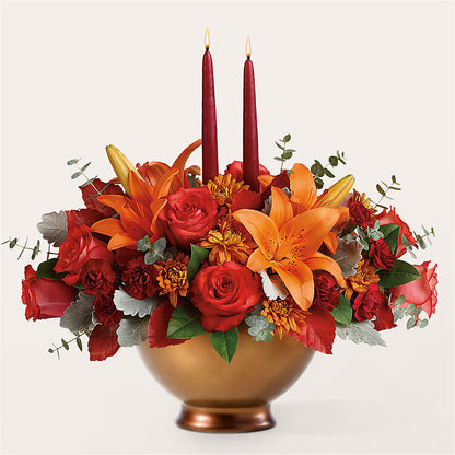 Fruits of Fall Centerpiece – CHESAPEAKE FLORAL & GIFTS, Chesapeake VA