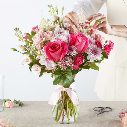 Pink Ribbon - A Florist Original – CHESAPEAKE FLORAL & GIFTS, Chesapeake VA