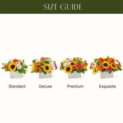 Sun-drenched Blooms Box Bouquet – CHESAPEAKE FLORAL & GIFTS, Chesapeake VA