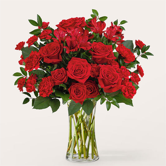 Brilliant Ruby Bouquet – CHESAPEAKE FLORAL & GIFTS, Chesapeake VA