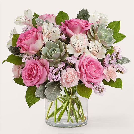 Dusty Rose Bouquet – CHESAPEAKE FLORAL & GIFTS, Chesapeake VA