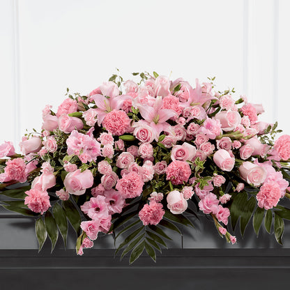 Garden of Comfort Casket Spray (Standard) – CHESAPEAKE FLORAL & GIFTS, Chesapeake VA