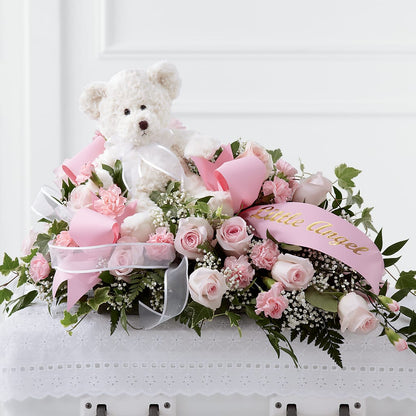 Touch of Sympathy Casket Spray – CHESAPEAKE FLORAL & GIFTS, Chesapeake VA