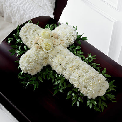 Peaceful Memories Casket Spray (Standard) – CHESAPEAKE FLORAL & GIFTS, Chesapeake VA