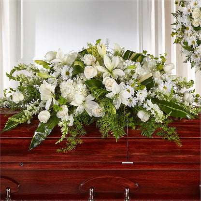 Abundance Casket Spray – CHESAPEAKE FLORAL & GIFTS, Chesapeake VA