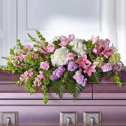 Life's Gratitude Casket Spray – CHESAPEAKE FLORAL & GIFTS, Chesapeake VA