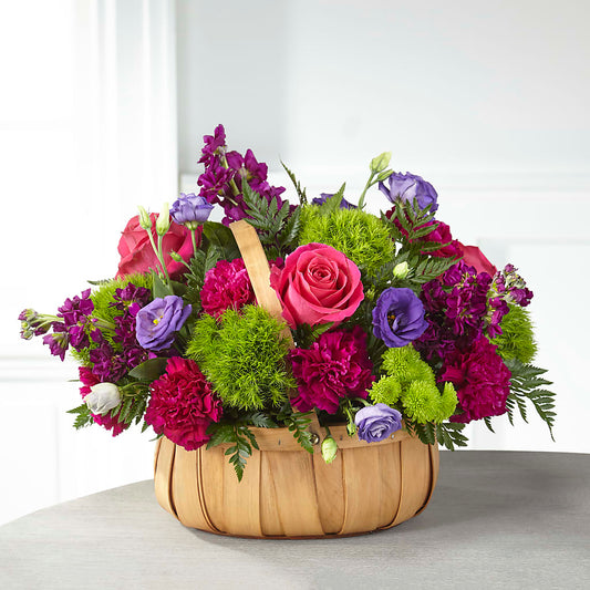 Serene Sanctuary Basket – CHESAPEAKE FLORAL & GIFTS, Chesapeake VA