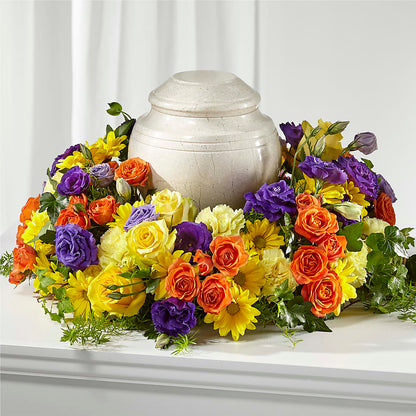 Blossoms of Remembrance Cremation Adornment – CHESAPEAKE FLORAL & GIFTS, Chesapeake VA